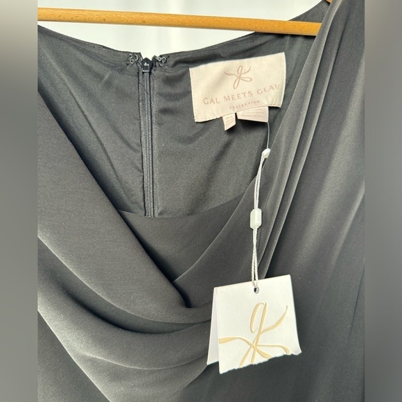 NWT Gal Meets Glam Maya Dress in Black Size 8 - Picture 5 of 8